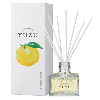 他サイト： デイリーアロマジャパン ユズ消臭リードディフューザー120ml 61015の商品画像
