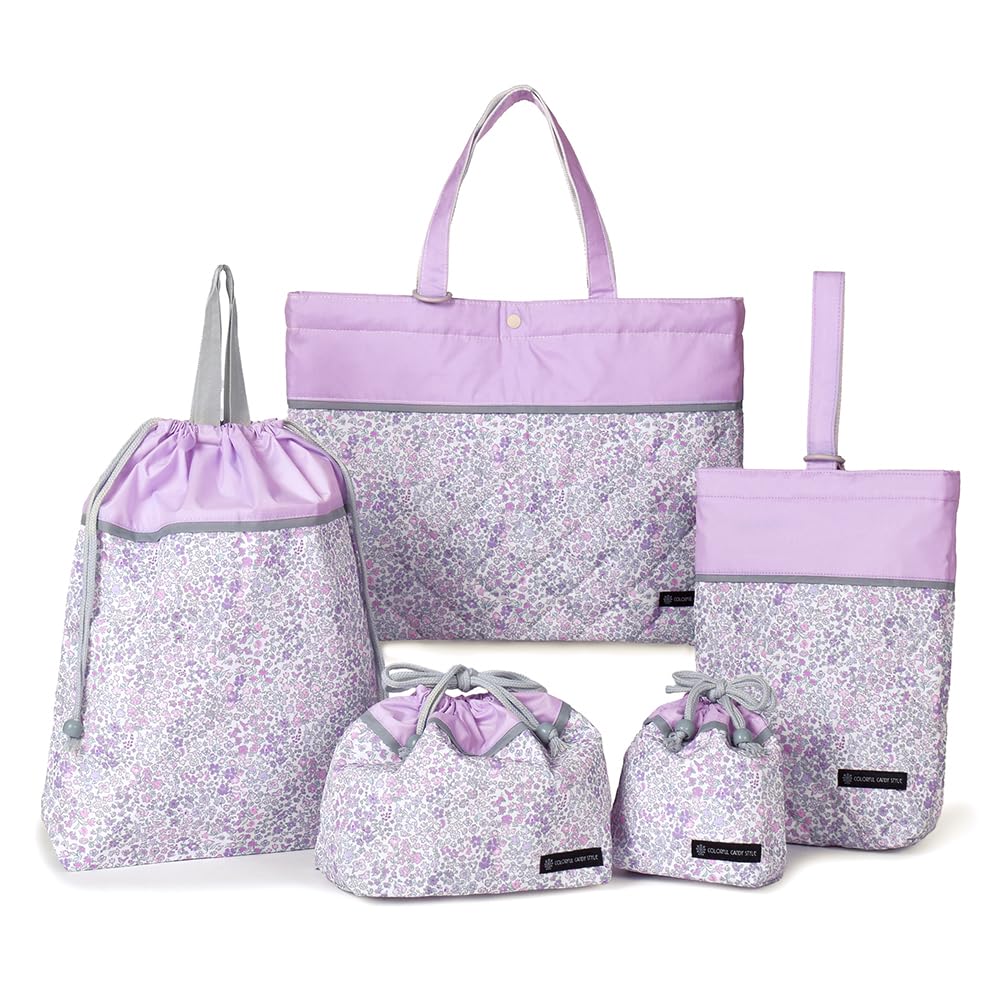 COLORFUL CANDY STYLE 入園入学セット キルティング 撥水タイプ フローラルミスト はっ水 軽量 汚れにくい シワ防止 ノーアイロン 女の子 NM101400