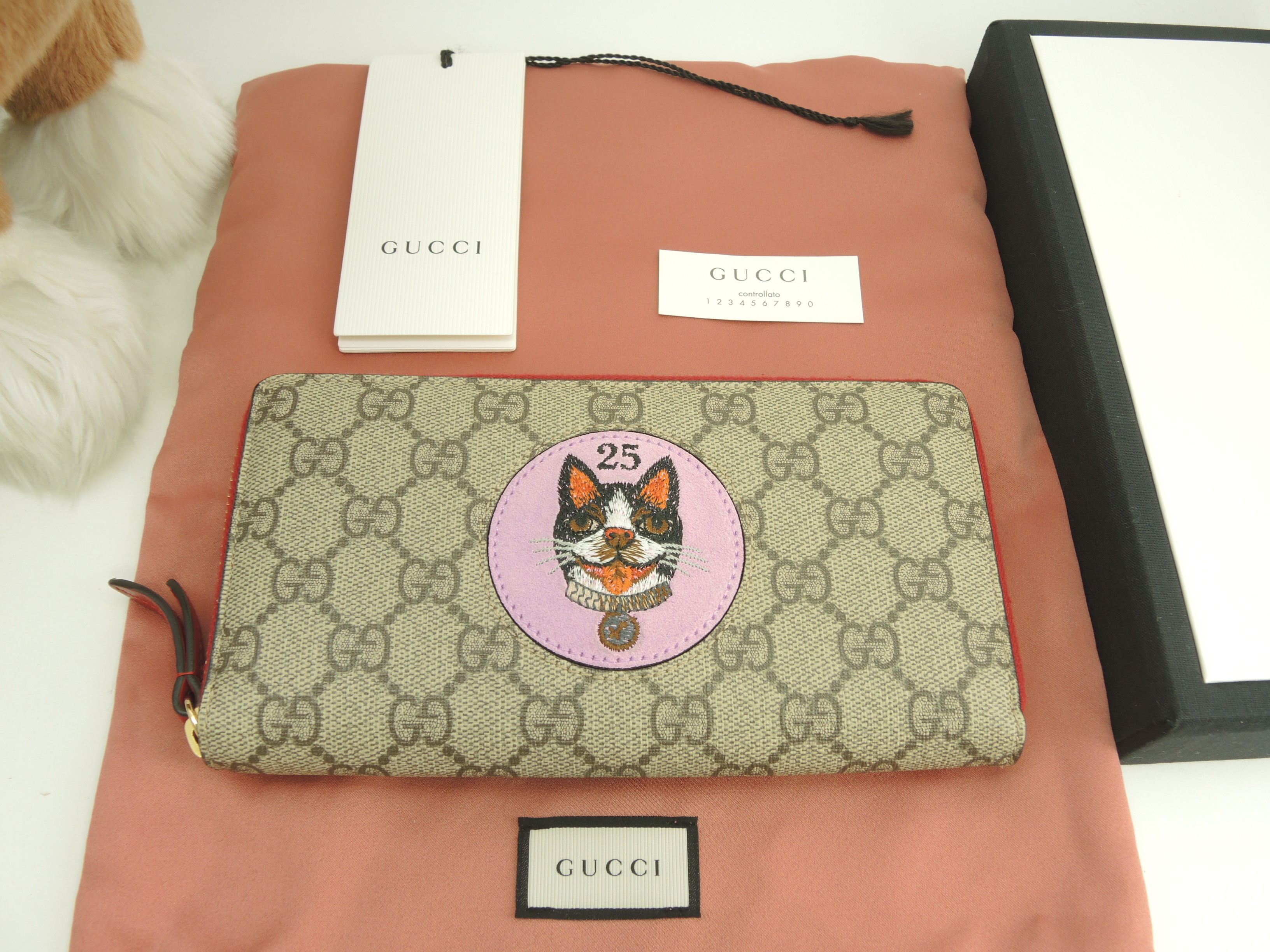 ロングウォレット ボスコ GGオールド灰 ジップアラウンド長財布 新品@ 1