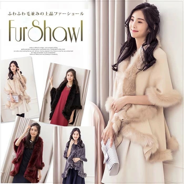 【激安開催！】ストール 演奏会ケープ 結婚式 マント レディース ドレスショール 上品 お呼ばれ 秋冬 厚手 防寒 パーティードレス 二次会 謝恩会 発表会 バレンタイン ショール ファー ファーショ