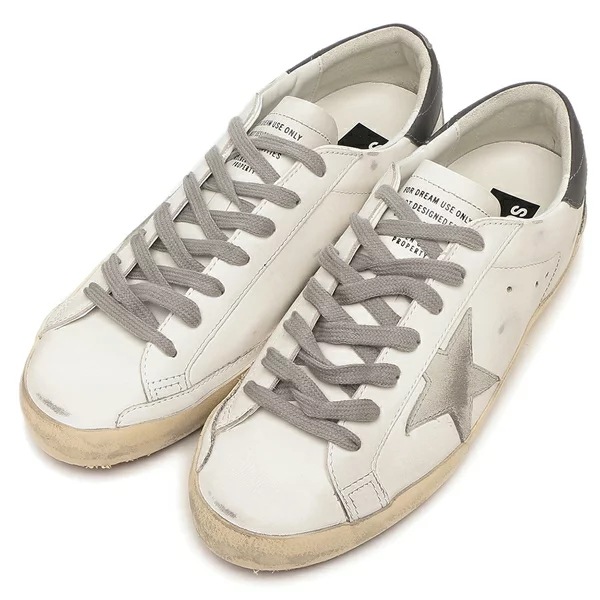 スニーカー スーパースター ホワイト グレー メンズ レディース ユニセックス GOLDEN GOOSE GMF00102 F006113 11915
