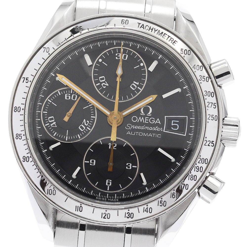 訳あり オメガ OMEGA 3513.50 スピードマスター デイト クロノグラフ 自動巻き メンズ _924021【中古】