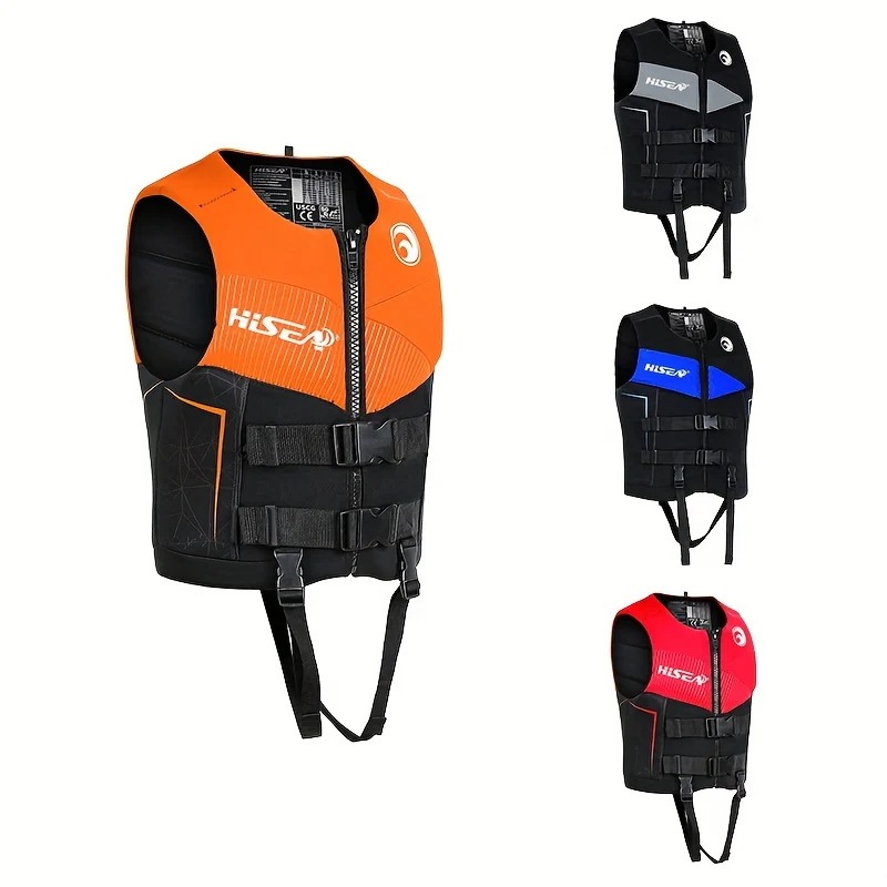 HISEA 大人用調節可能安全水泳ベスト 釣り サーフィン ラフティング カヤック 浮力ジャケット 浮力レベル 50N【MPOD24070946】 9,196円