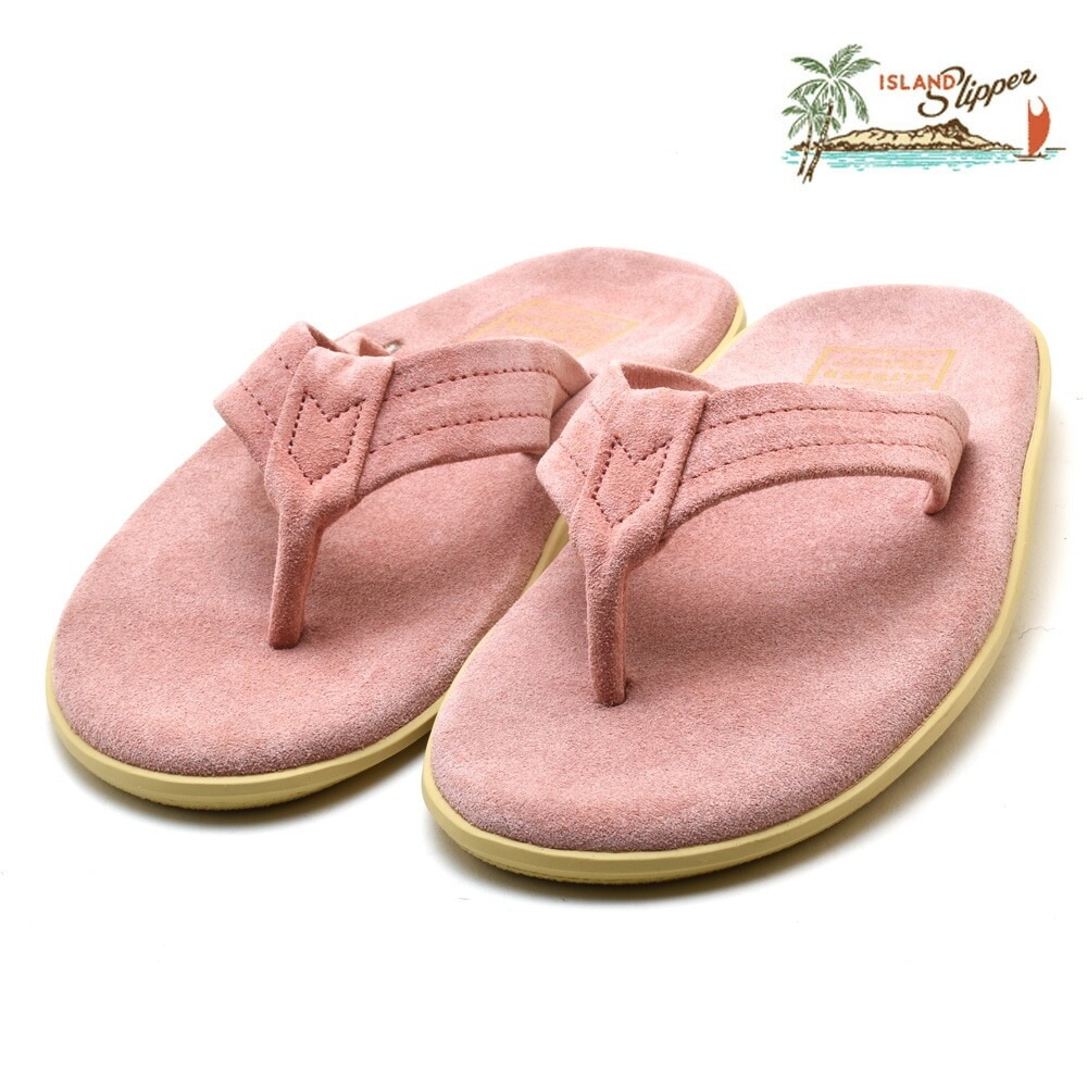 アイランドスリッパ ビーチサンダル スエード ピンク メンズ レディース ISLANDSLIPPER PT203SL SUEDE THONG PINK[pt203-pink]