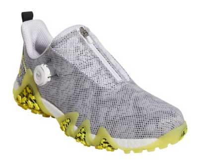 アディダス LVL63-GX0199-260 メンズ・スパイクレス・ゴルフシューズ コードカオス22 BOA(フットウェアホワイト/コアブラック/ビームイエロー・26.0cm) LVL63GX019