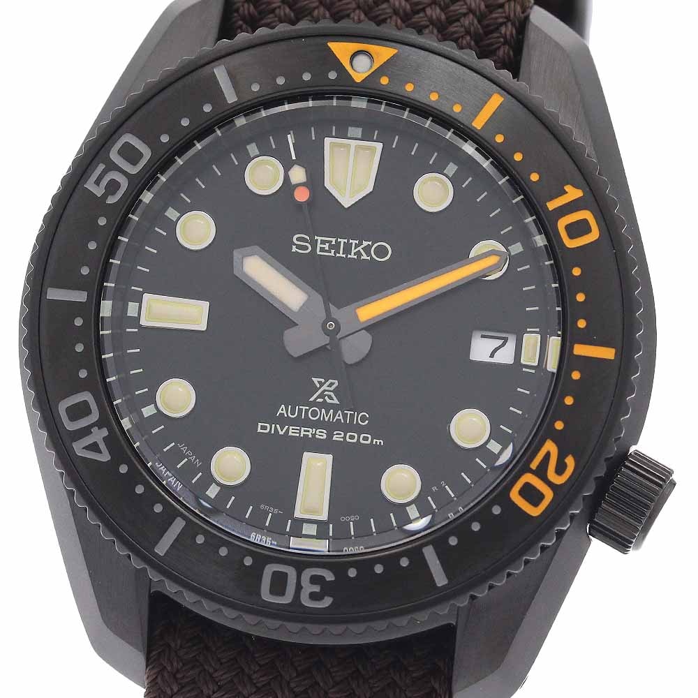 セイコー SEIKO SPB255/6R35-01X0 プロスペックス ブラック シリーズ 1968 デイト 自動巻き メンズ 極美品 内箱付き_956006【中古】