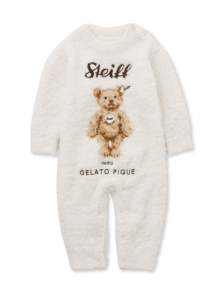 [ジェラート ピケ] 【Steiff】BABYジェラートJamesJQDロンパース PBNO245422 CRM 70