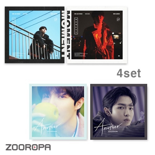 [4종세트] 김재환 1집 2집 Another Moment 안녕하세요 시간이 필요해