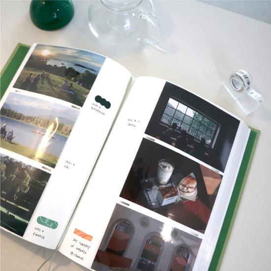 オチェク 新規 表紙写真型 4x6 ポケット式 フォトアルバム 300枚 アルバム