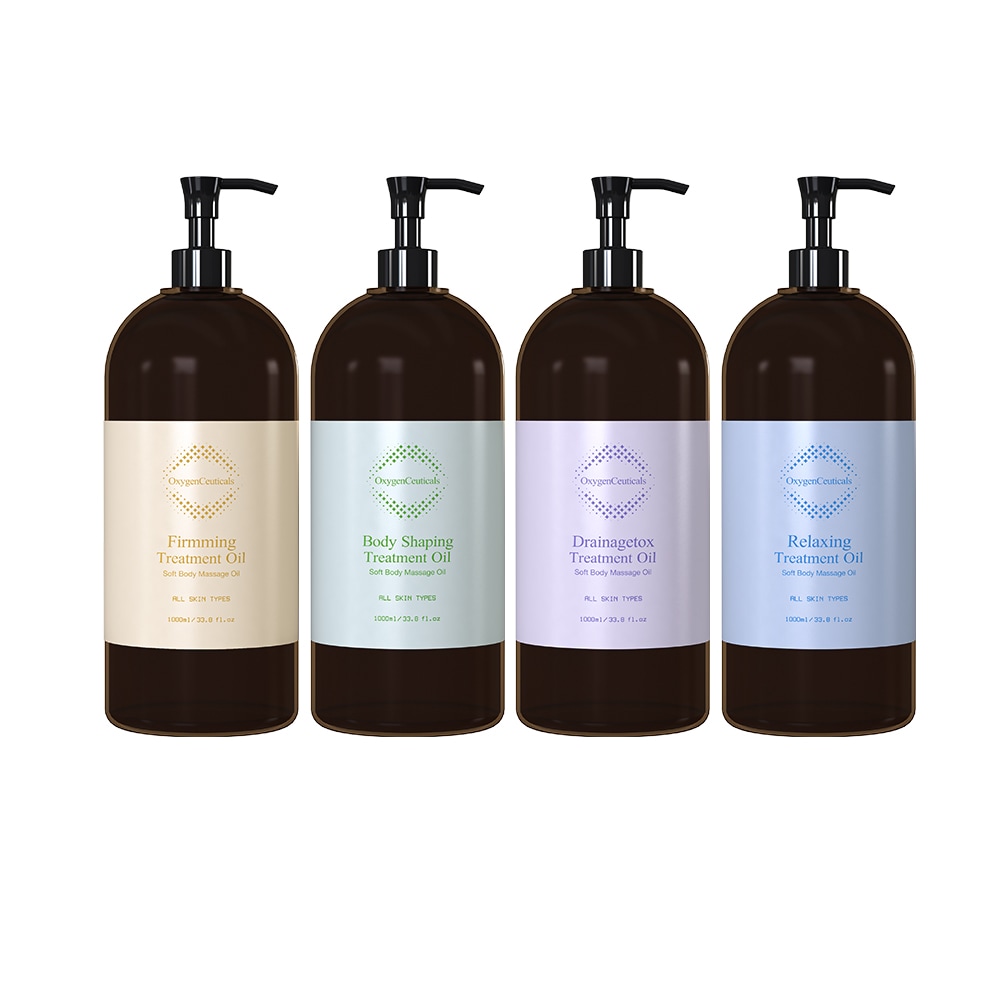 [ボディオイル1000ml] 弾力性のあるボディのための4種ボディオイルオキシジェンシュチカルス