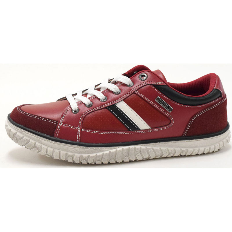 EDWIN(エドウィン) EDWIN 軽量ローカットスニーカー EDW-7747 カジュアル シューズ (edw7747-red)
