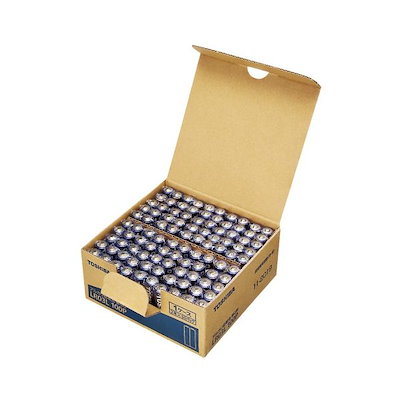 他サイト： 東芝(TOSHIBA) アルカリ乾電池 単4形1パック100本入 LR03L 100Pの商品画像