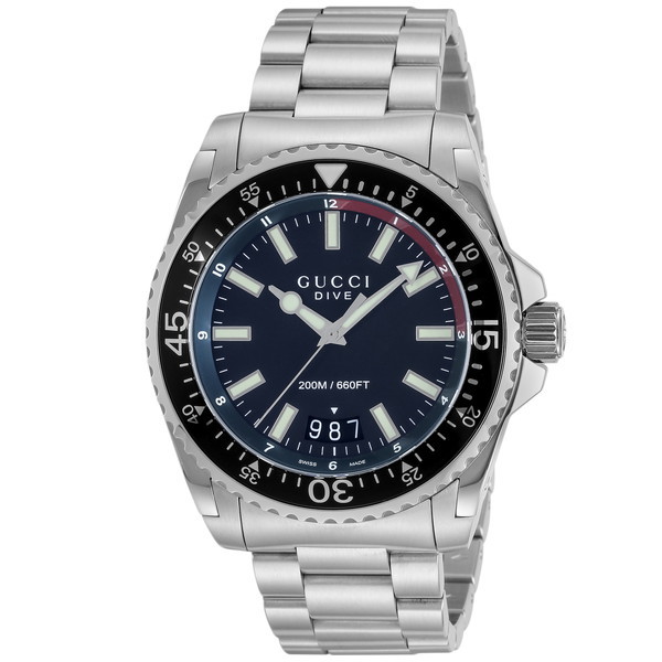 グッチ メンズ腕時計 DIVE YA136212 【並行輸入品】