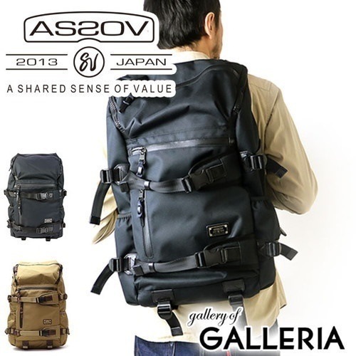 【正規品1年保証】 AS2OV リュック CORDURA DOBBY 305D ROUND ZIP BACKPACK メンズ ASSOV 061409