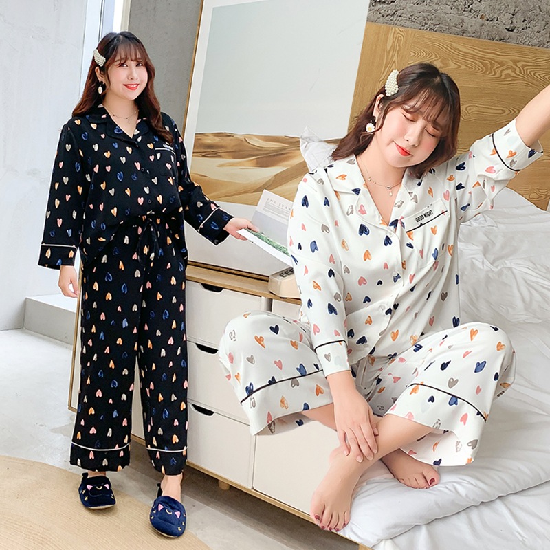 XL4XL：2点セット韓国ファッション 大人気可愛 パジャマ ルームウェア セットアップ レディース 婦人ナイトウェア 上下セット 2点セット体形カパー 部屋着おしゃれ 5L 4Lナイトウェア