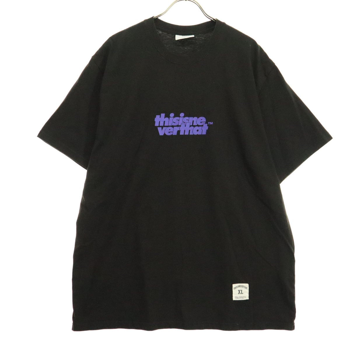 半袖 Tシャツ XL ブラック メンズ 古着