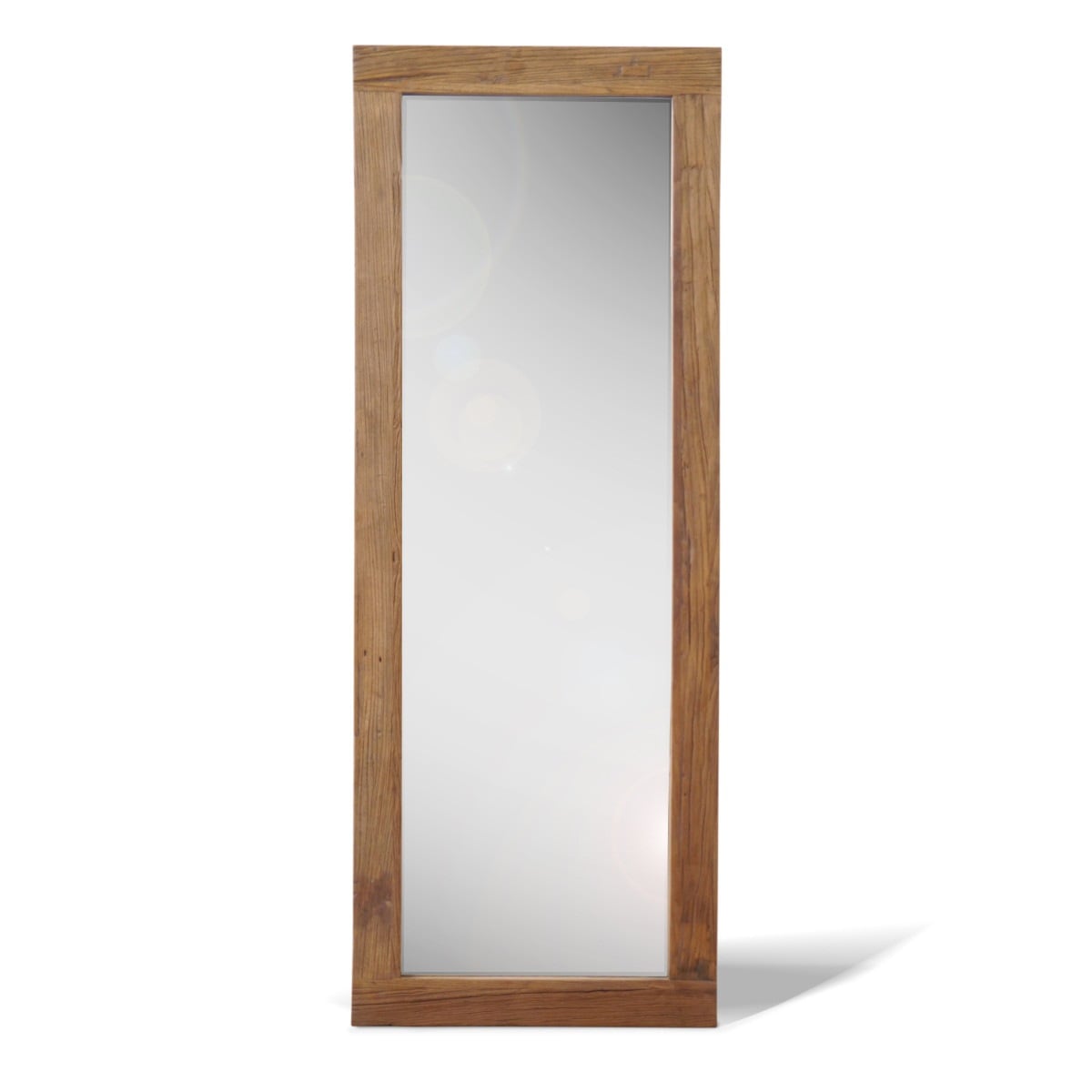 スタンドミラー 天然木 全身 木枠 60ｘ160cm 大きめ 大きい ミラー 鏡 かがみ 立てかけ 立掛け 木製 フレーム 玄関 リビング クローゼット 古材 アンティーク風