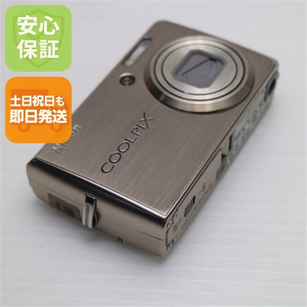 超美品 COOLPIX S600 ピンクゴールド Nikon デジカメ 187