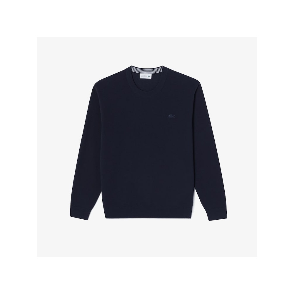 ラコステメンズベーシッククルーネックプルオーバー AH498E-55G 166 Q2NAH498E-55G166