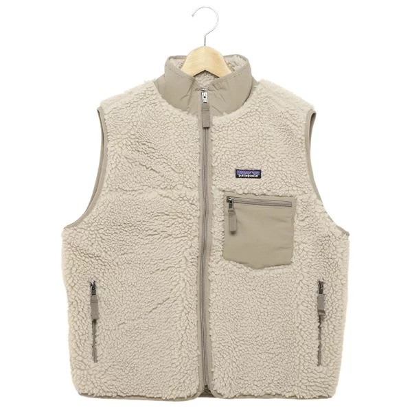 ブルゾン ウィメンズ クラシック レトロX ベスト ボアフリース ベージュ レディース PATAGONIA 23084 NAT