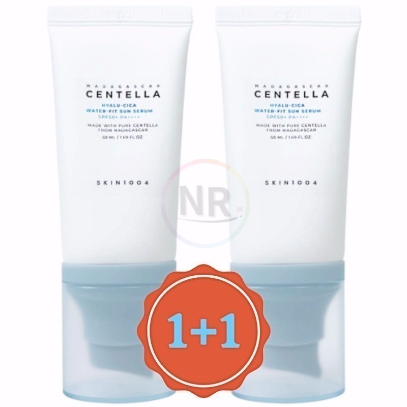 1+1 マダガスカル センテラヒアルーシカ ウォーターフィット サンセラム, 50ml