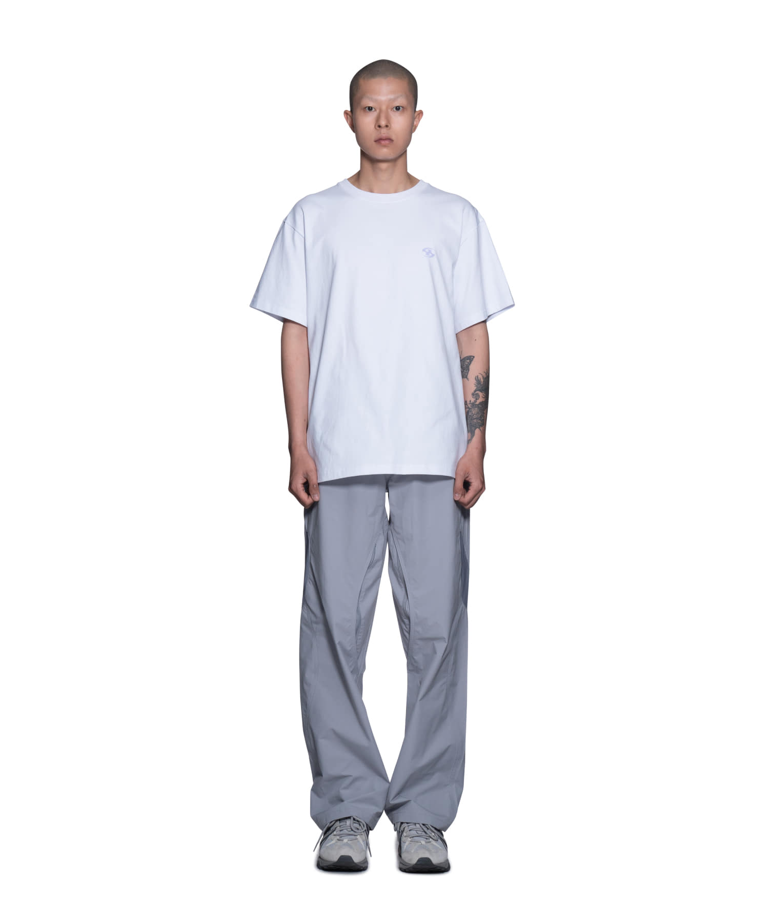 【SANSANGEAR】 23SS SANSAN KOESY TITLE LOGO T-SHIRT : WHITE
