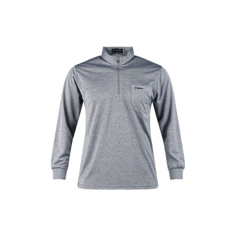 (ラックスゴルフ) ラックスゴルフジャンフィールドメンズハイネックハーフジップアップ長袖ゴルフシャツ JP3A420 4,630円