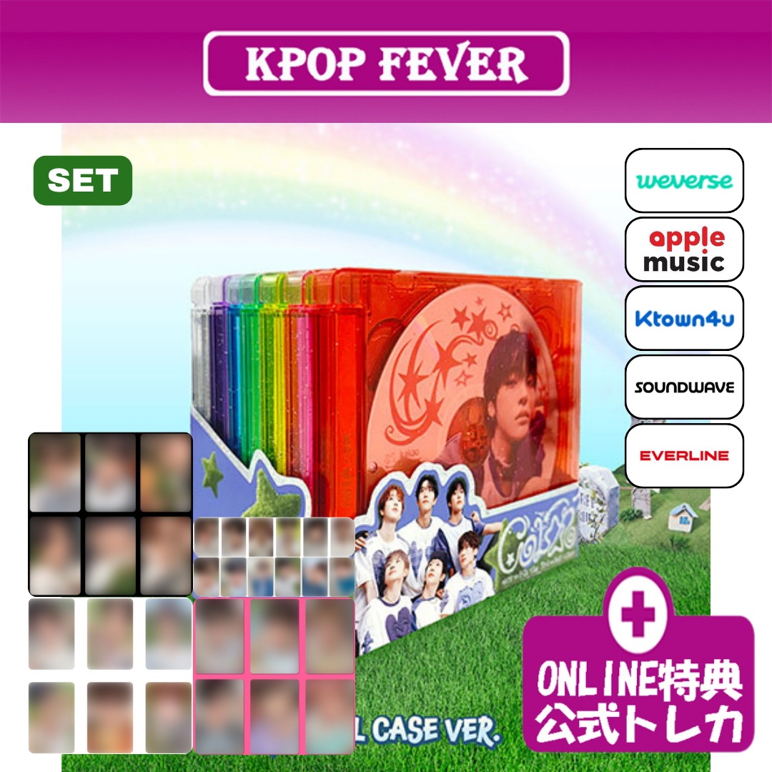 [online特典/7種セット] NCT WISH [COLOR] Jewel Case ver / 3rd ミニアルバム