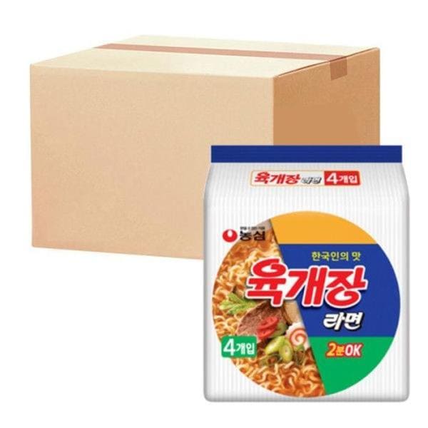 農心 ユッケジャンラーメン 116g 32個入り 1ボックス