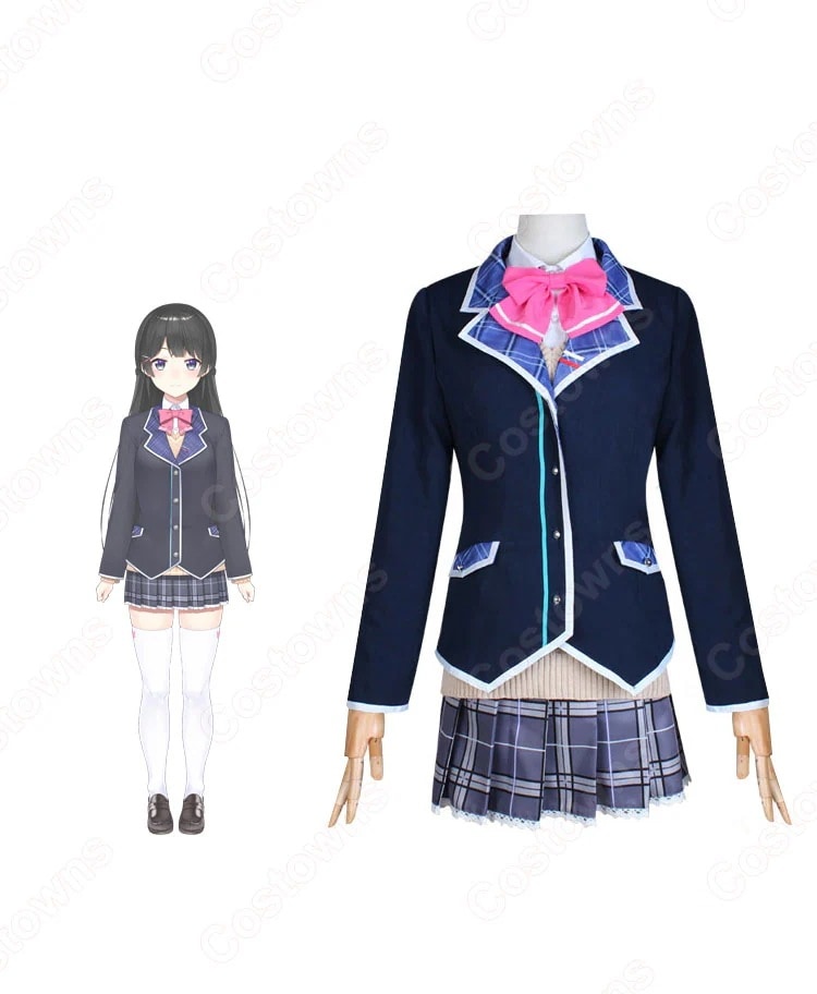 にじさんじ 月ノ美兎（つきのみと） 制服 コスプレ衣装 バーチャルライバー バーチャルアイドル衣装 オーダメイド可