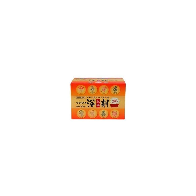 1包おまけ付きウチダの浴剤30g10包入3個
