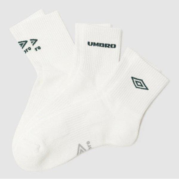 靴下 VQA UR123CSC20-SCW エッセンシャル クッショニング 3PACK アンクル ソックス SWEETCORN