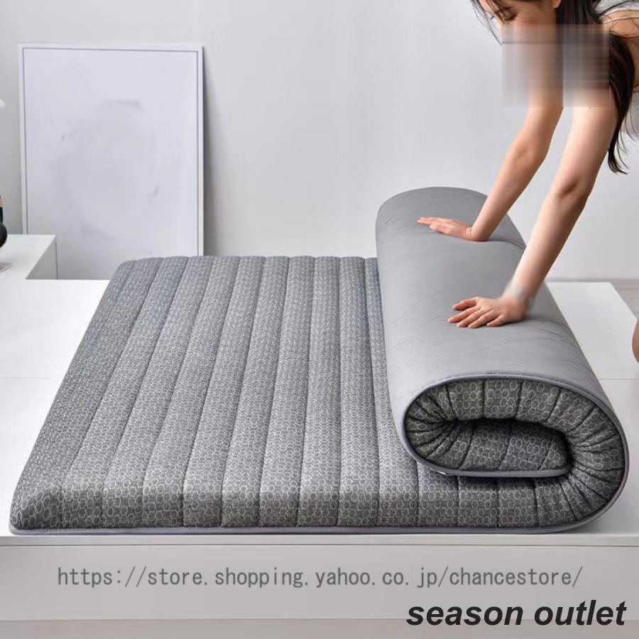 【新作セール】【即納 】ベッドパッド シングル セミダブル ダブル 防ダニ 抗菌防臭 敷きパッド オールシーズン 丸洗いNG ピーチスキン マットレス 折りたたみ 敷パット 厚め 無地