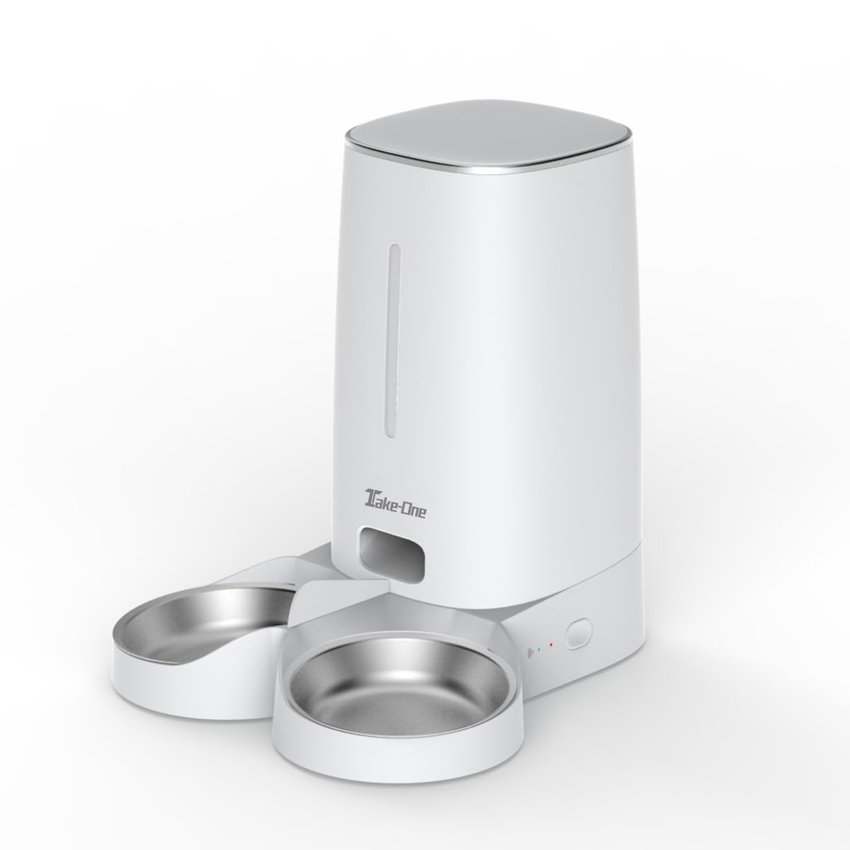 Take-One(テイクワン) P2W 自動給餌器 2匹用 ペット給餌器 猫 犬 ペット給餌機 スマホ 多頭飼い 自動餌やり機 自動給餌機 餌やり 留守番 ペットフィーダー フードディスペンサー