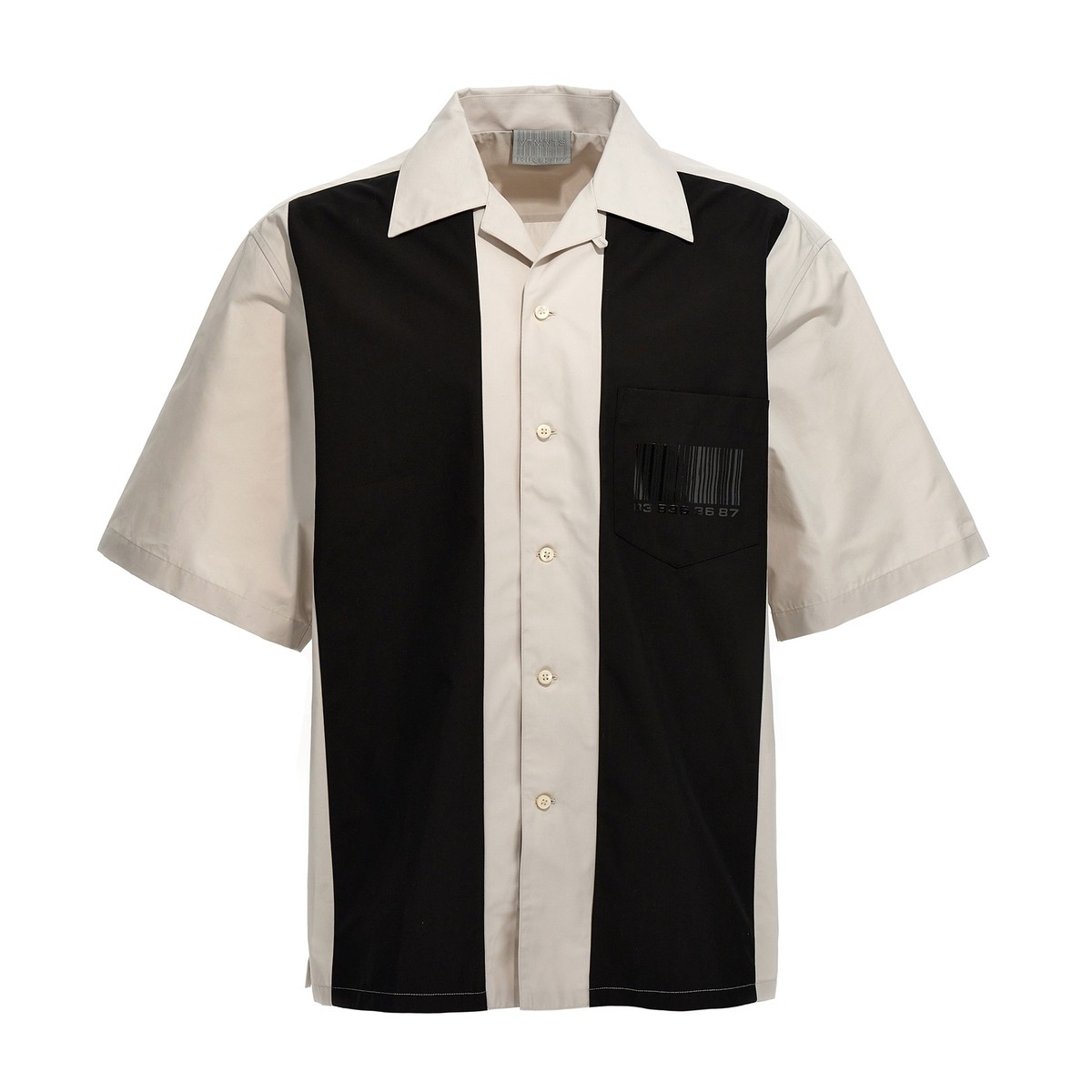 VL16SH200WCREAMBLACK マルチカラー 春夏2023 シャツ メンズ ju