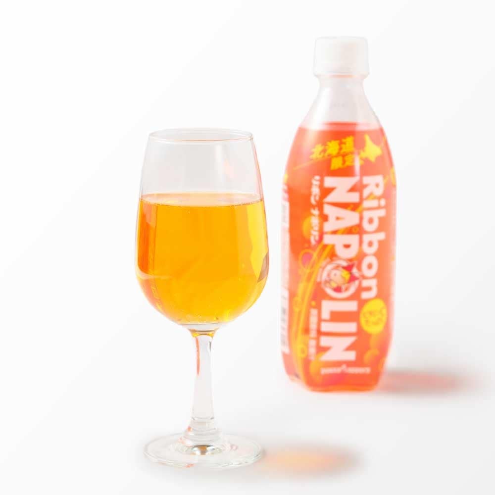 ポッカ サッポロ リボン ナポリン 2ケース (470ml 48本) 北海道 限定 炭酸飲料 ドリンク ご当地 ギフト 北海道土産 敬老の日 プレゼント ハロウィン