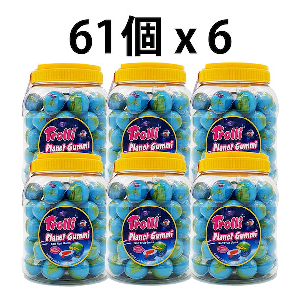 Qoo10] トローリ 正規品 韓国お菓子 地球グミ 1 BOX