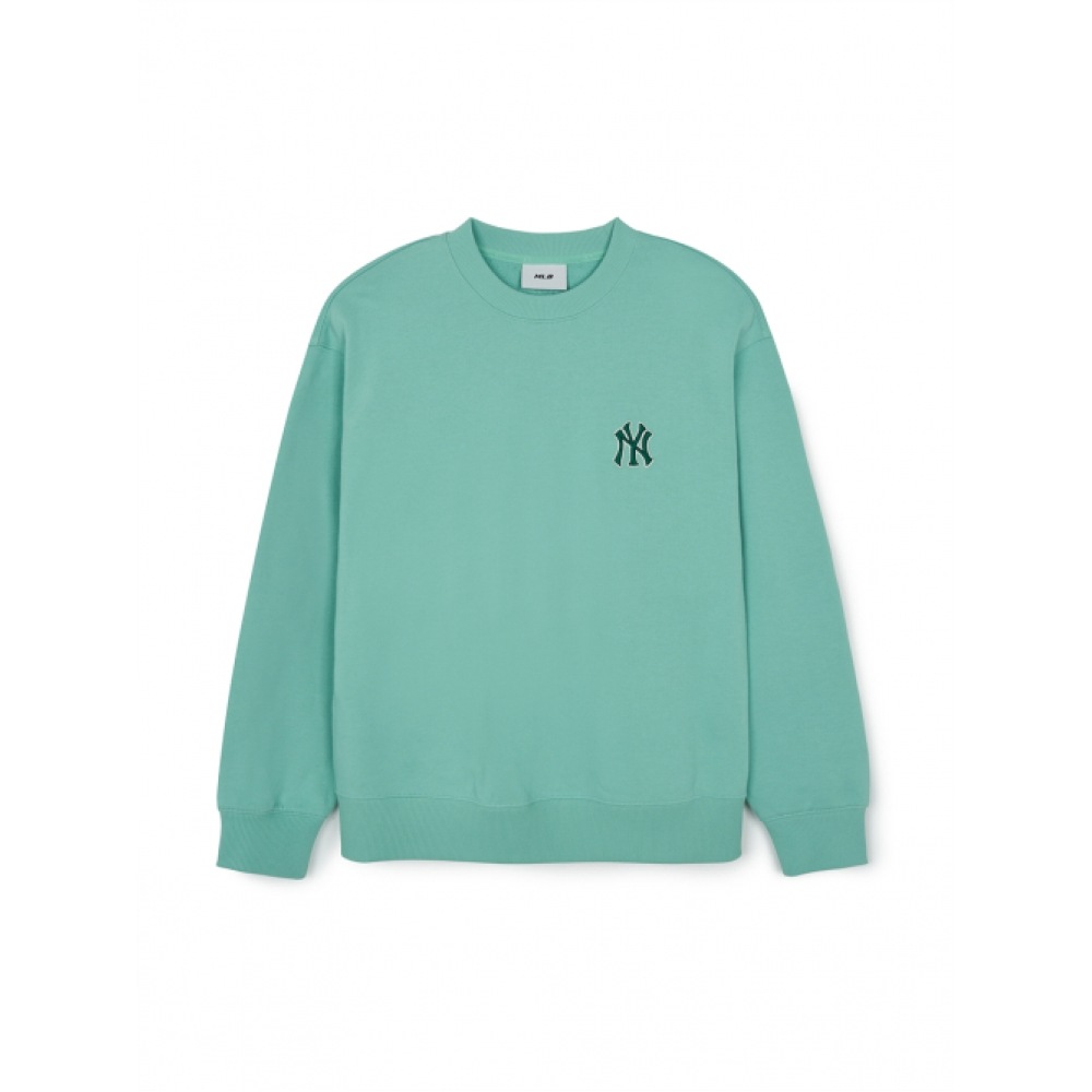MLB クラシックモノグラムビッグラックススウェットシャツ NY (Mg.Mint)