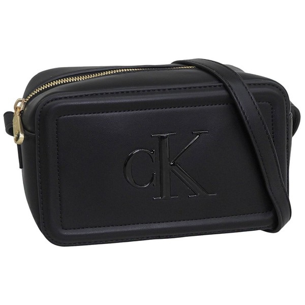 カルバンクライン バッグ レディース ショルダーバッグ ブラック BOLD CK CAMERA BAG LV04F3220G-BLACK CALVIN KLEIN