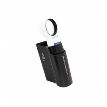 エッシェンバッハ　mobiluxLED+mobase　LEDワイドライトルーペ＆専用スタンド　 35mmΦ（7倍）　1511-7M