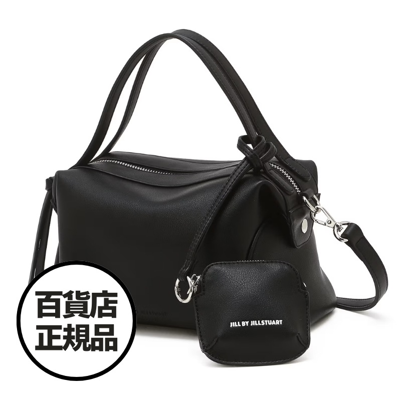 【JILLSTUART】ブラック 2ストラップ トートバッグ Black Two-Strap Tote Bag 韓国百貨店正規品 14,819円