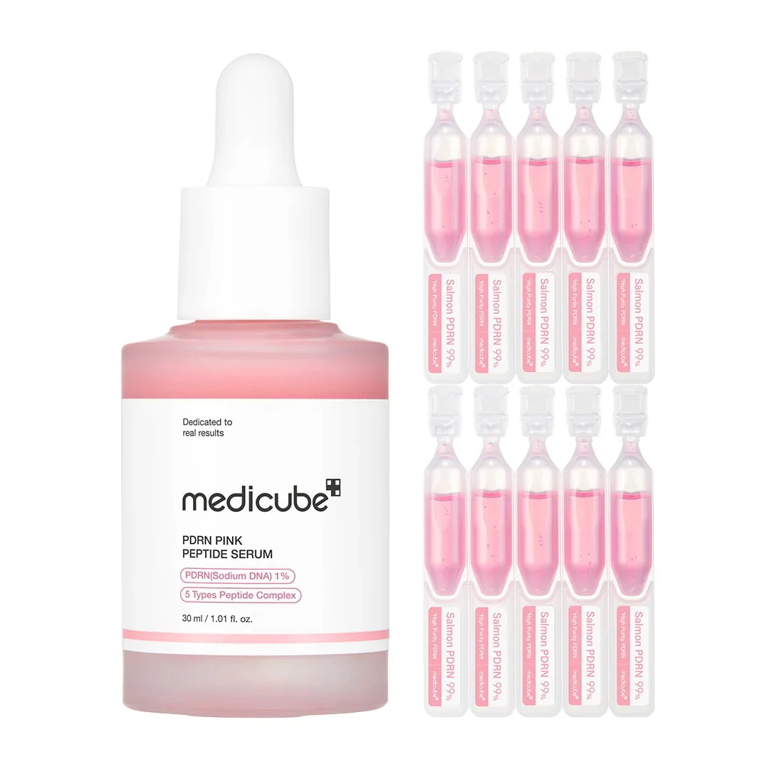 Qoo10] メディキューブ 【GIFT2種付】 PDRNピンクアンプ : スキンケア