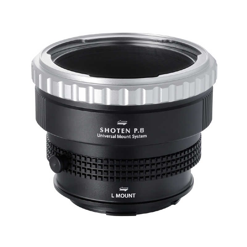 SHOTEN マウントアダプター UMSシリーズ (ペンタコンシックスキエフ60マウントレンズ Lマウント変換) ブラック P6-LSL-U