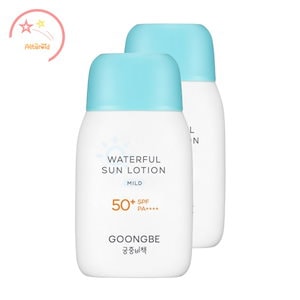 ウォータープール サンローション マイルド, 60g+60g, 50+ SPF PA++++