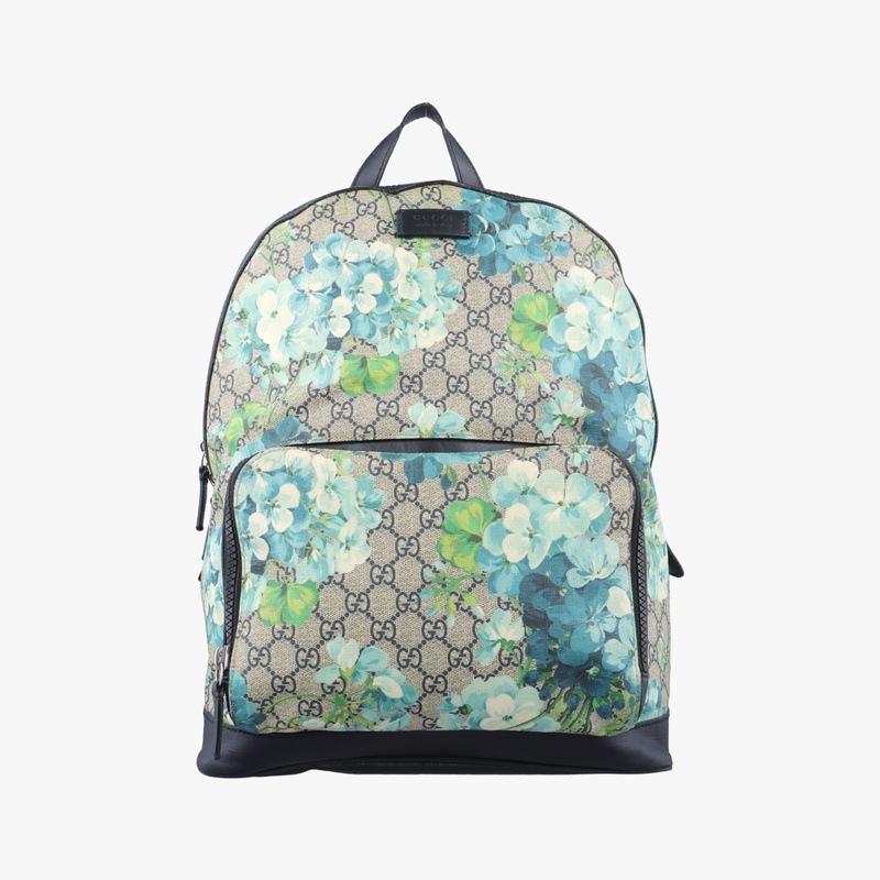 GGブルームスベージュ×マルチカラーPVCコーティングキャンバス546324A028784175中古 48,000円