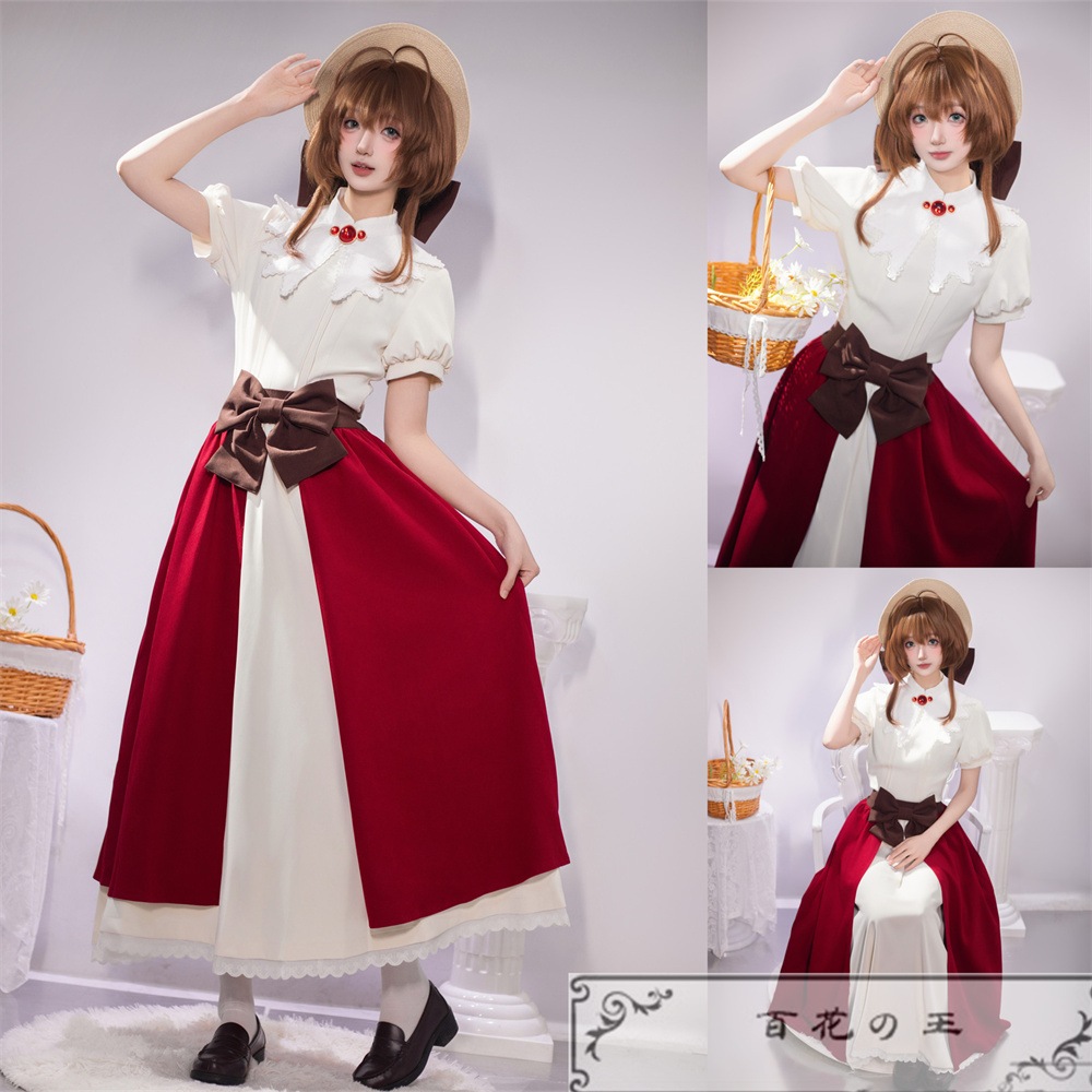 『一部在庫あり』 カードキャプターさくら 木之本桜　おじいちゃんのプレゼント コスプレ衣装 コスチューム