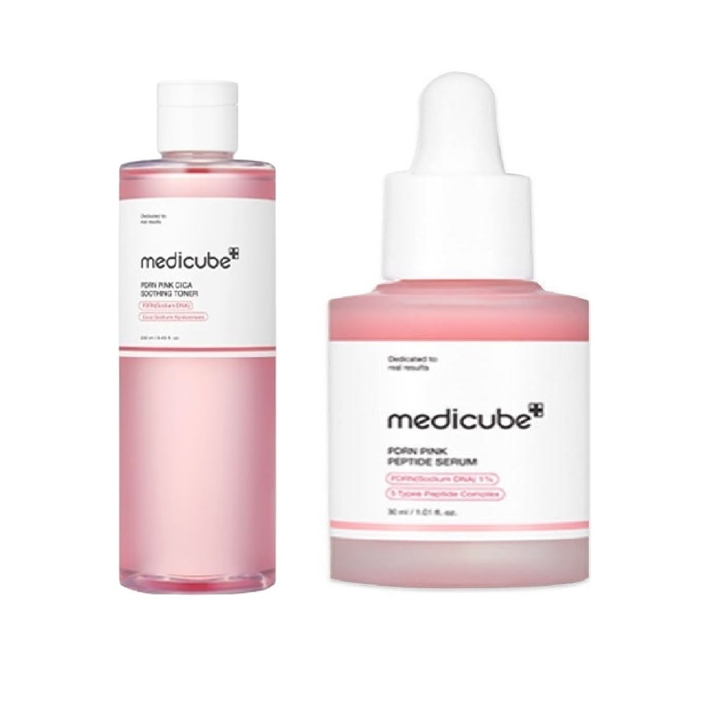 【正規品】 PDRNトナー＋アンプルセット（ピンクシカスージングトナー 250ml＋PDRNピンクペプチドアンプル 30ml） 4,920円