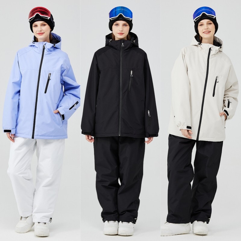 スノーボードウェア スキーウェア 上下セット メンズ レディース 防風 防雪 防水 保温 透湿 快適 スノーグッズ スノーアイテム スノー用品 動きやすい 男女兼用 8,189円