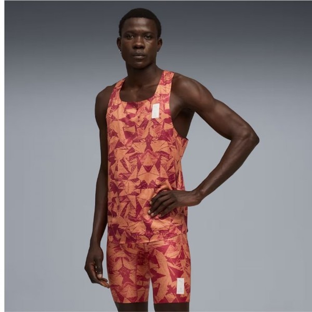 プーマ プーマ X セイスカイ シングレット AOP M PUMA X SAYSKY SINGLET AOP