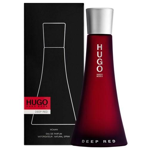 【訳あり】 ヒューゴボス ディープレッド EDP オードパルファム SP 90ml 【箱不良】 香水 HUGO BOSS